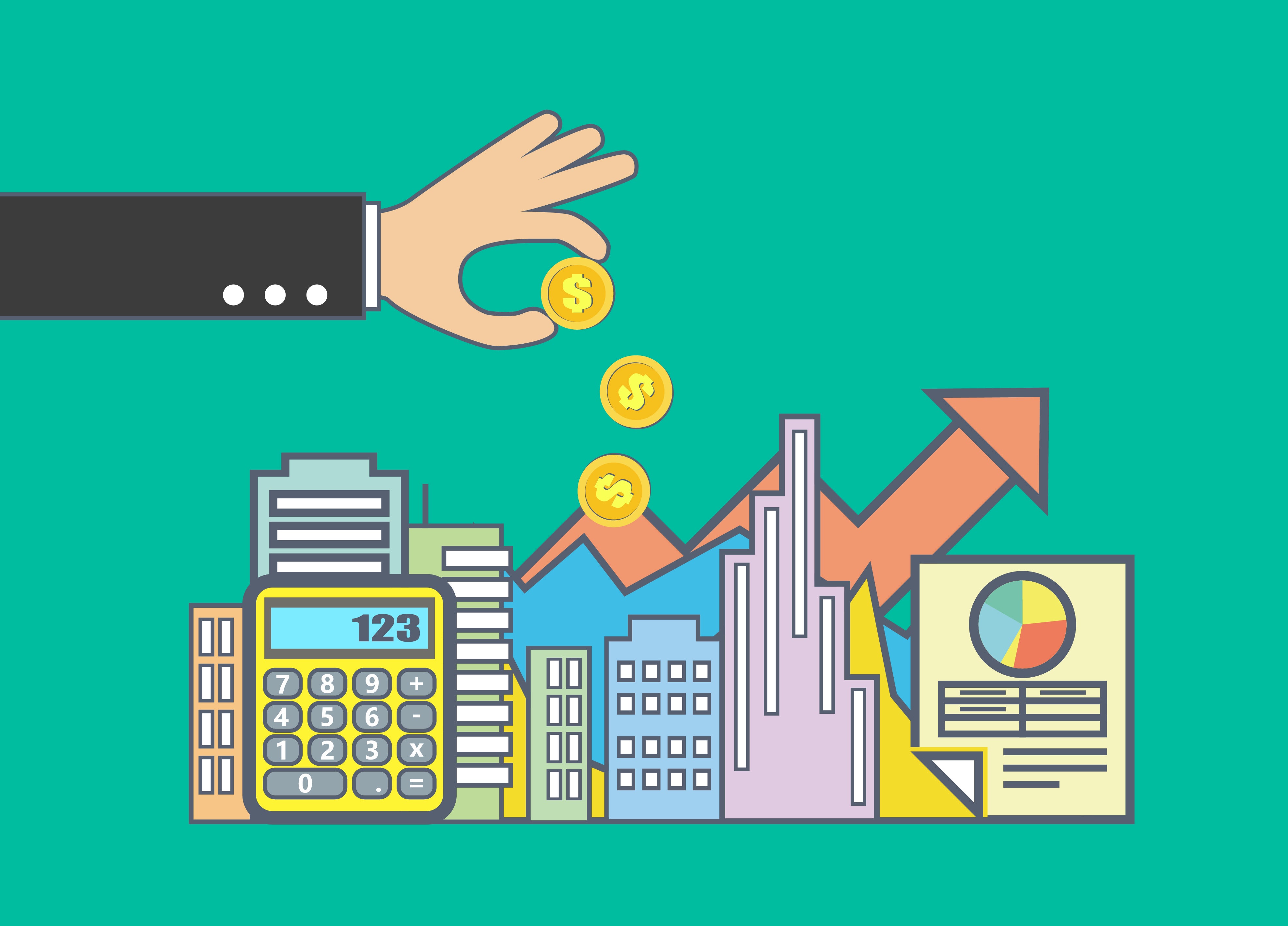  Illustration design for property investment | Photo credit: Bleakstar, Shutterstock